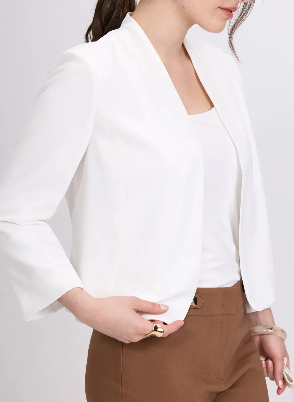 Minimalist Solid Color Jacket