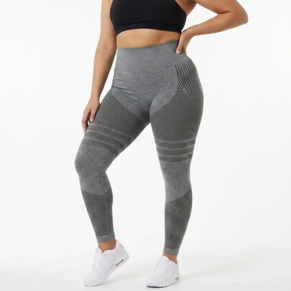 Women's 3D curved buttocks three-dimensional yoga pants