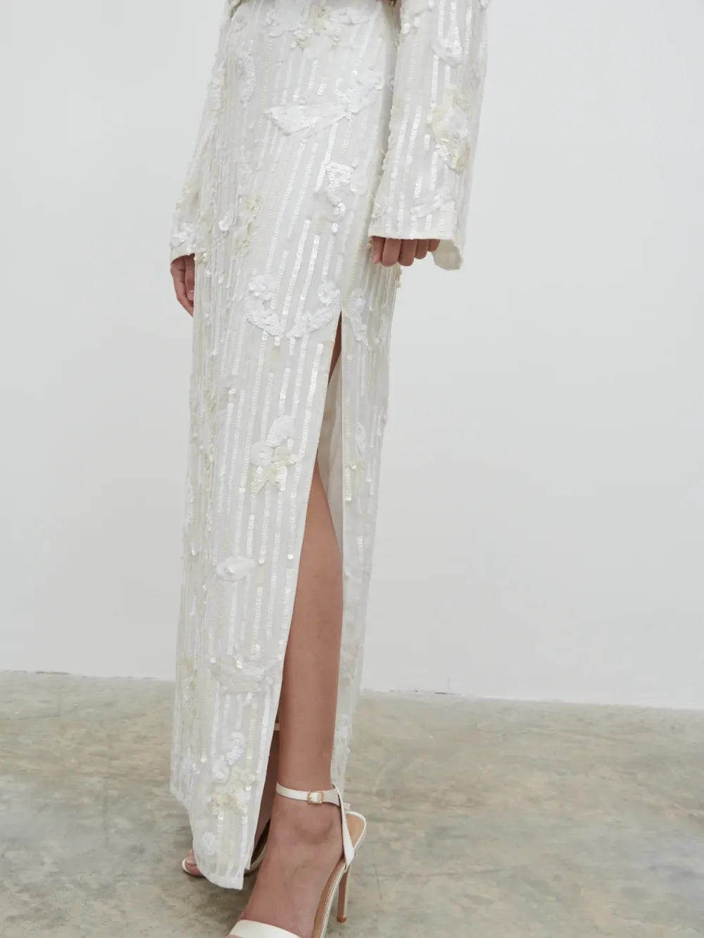 Sequin Maxi Skirt