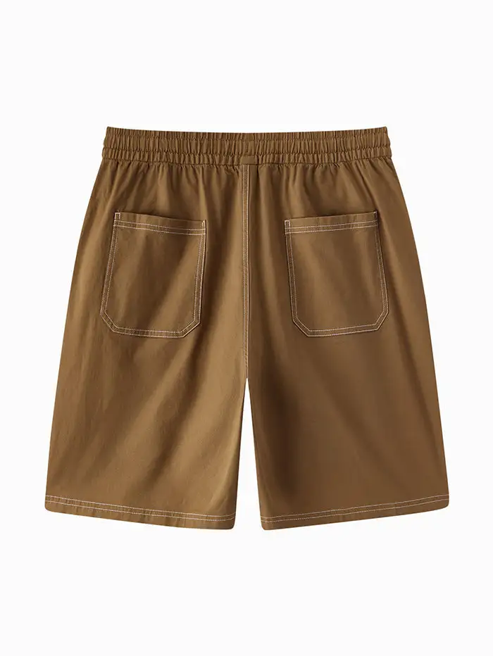 Men's Relaxed-fit Breathable Drawstring Shorts