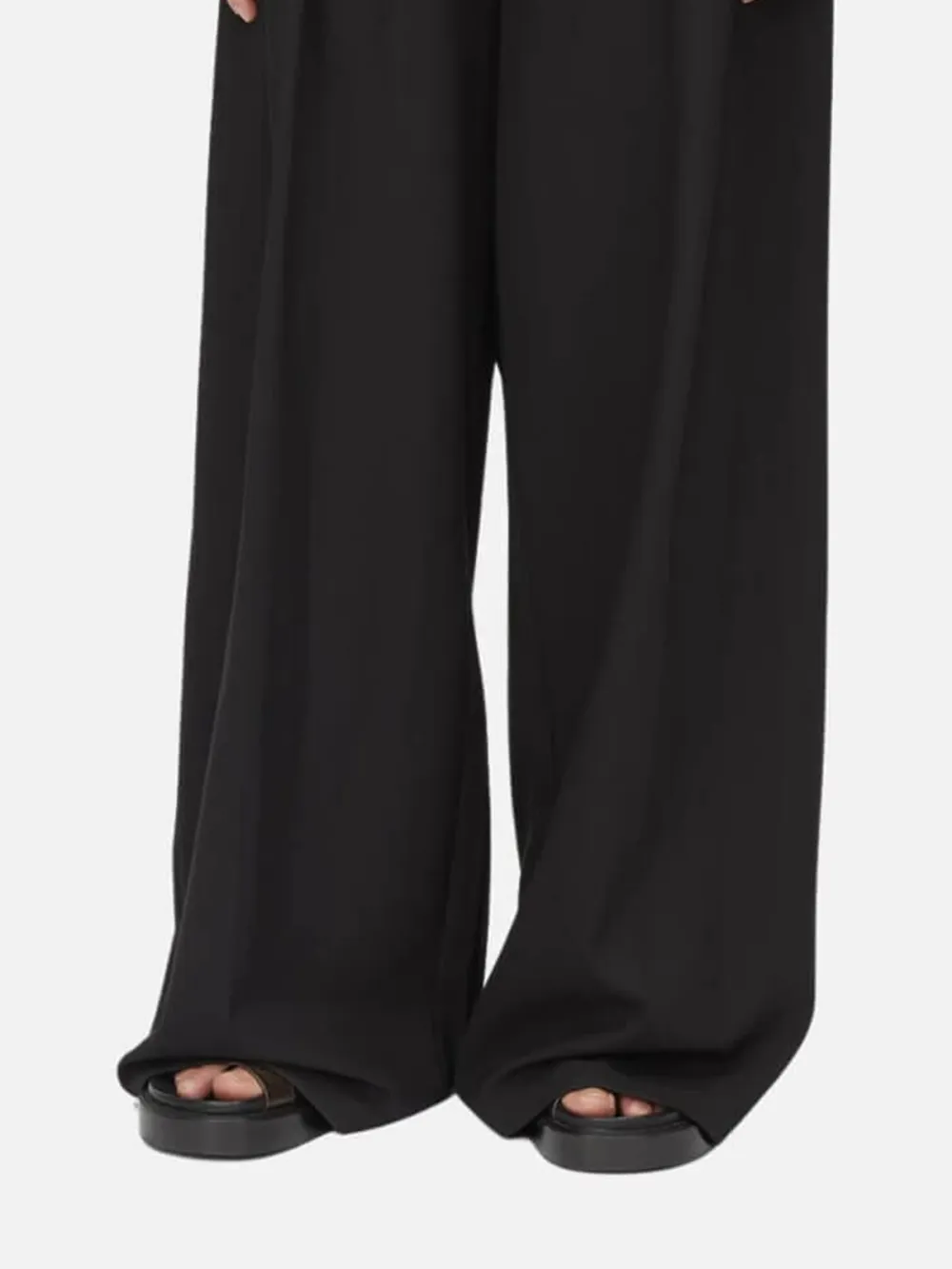 Elasticated Waist Wide Leg Pants