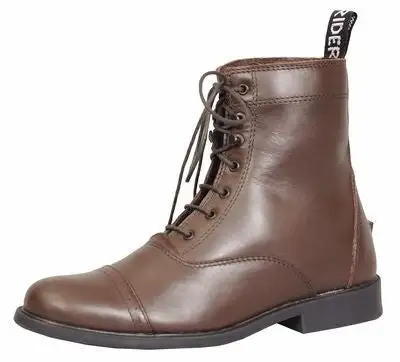 Everyday Lace-Up Leather Paddock Boots