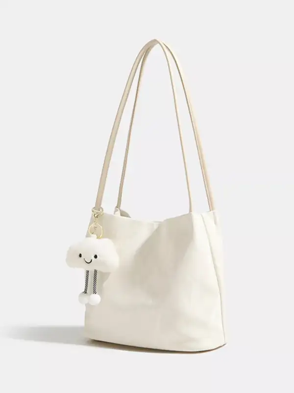 Lightweight Leather Shoulder Bag