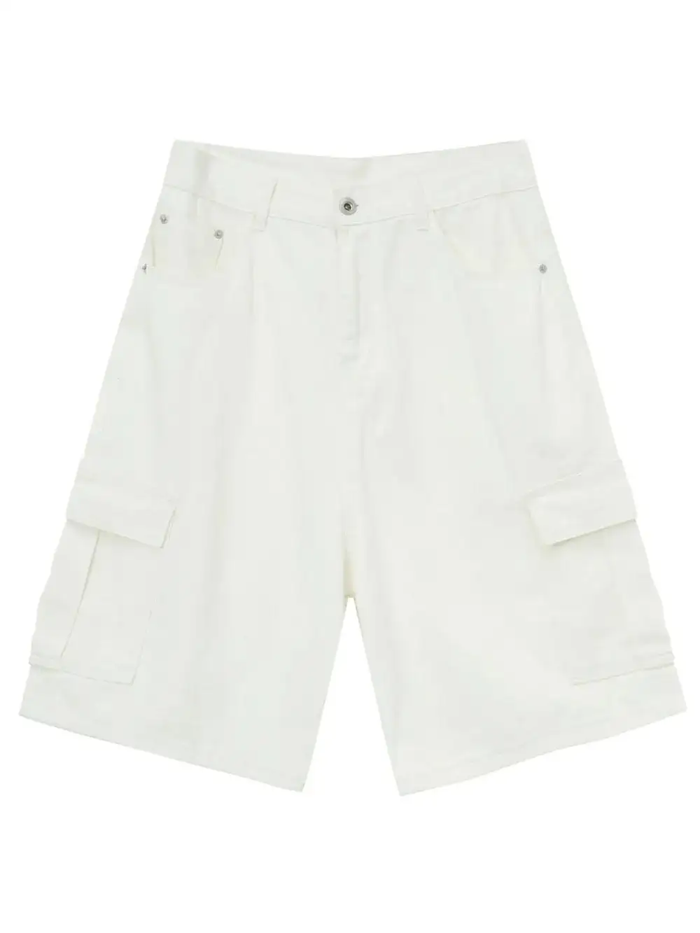 Modern Utility Cotton Blend Casual Shorts