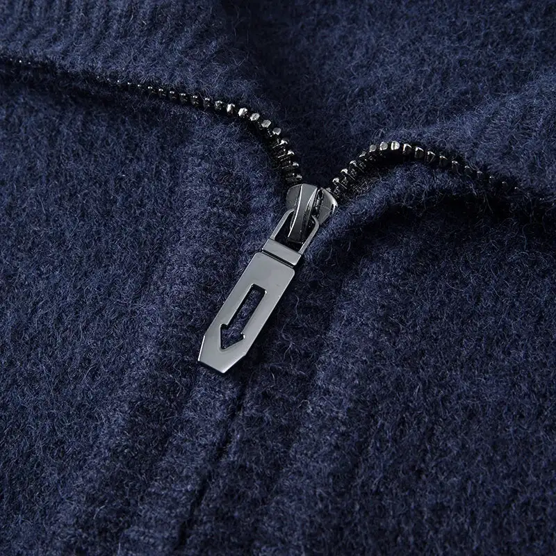 Quarter Zip Knit Sweater