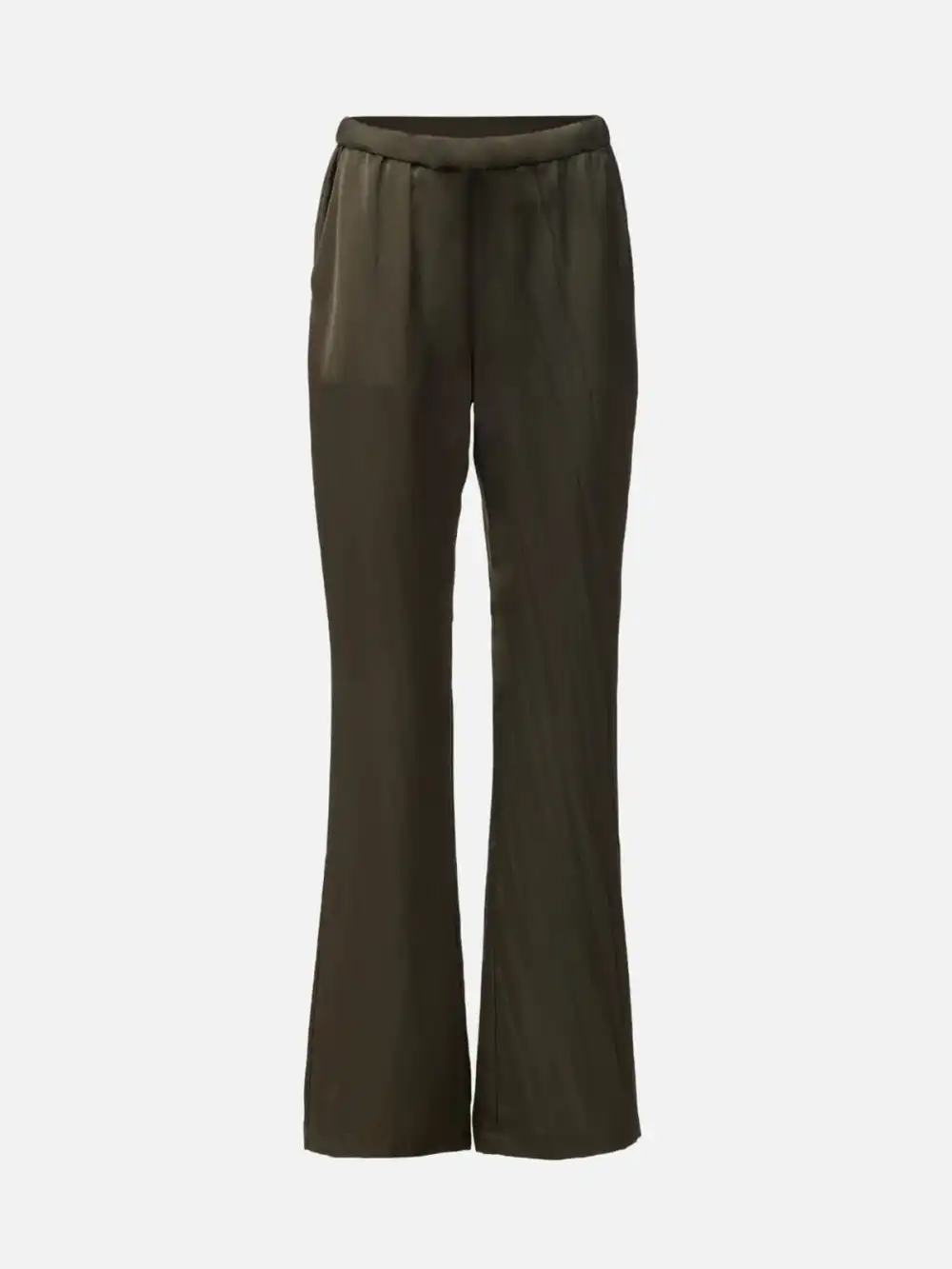 Plain Mid Rise Bootcut Pants