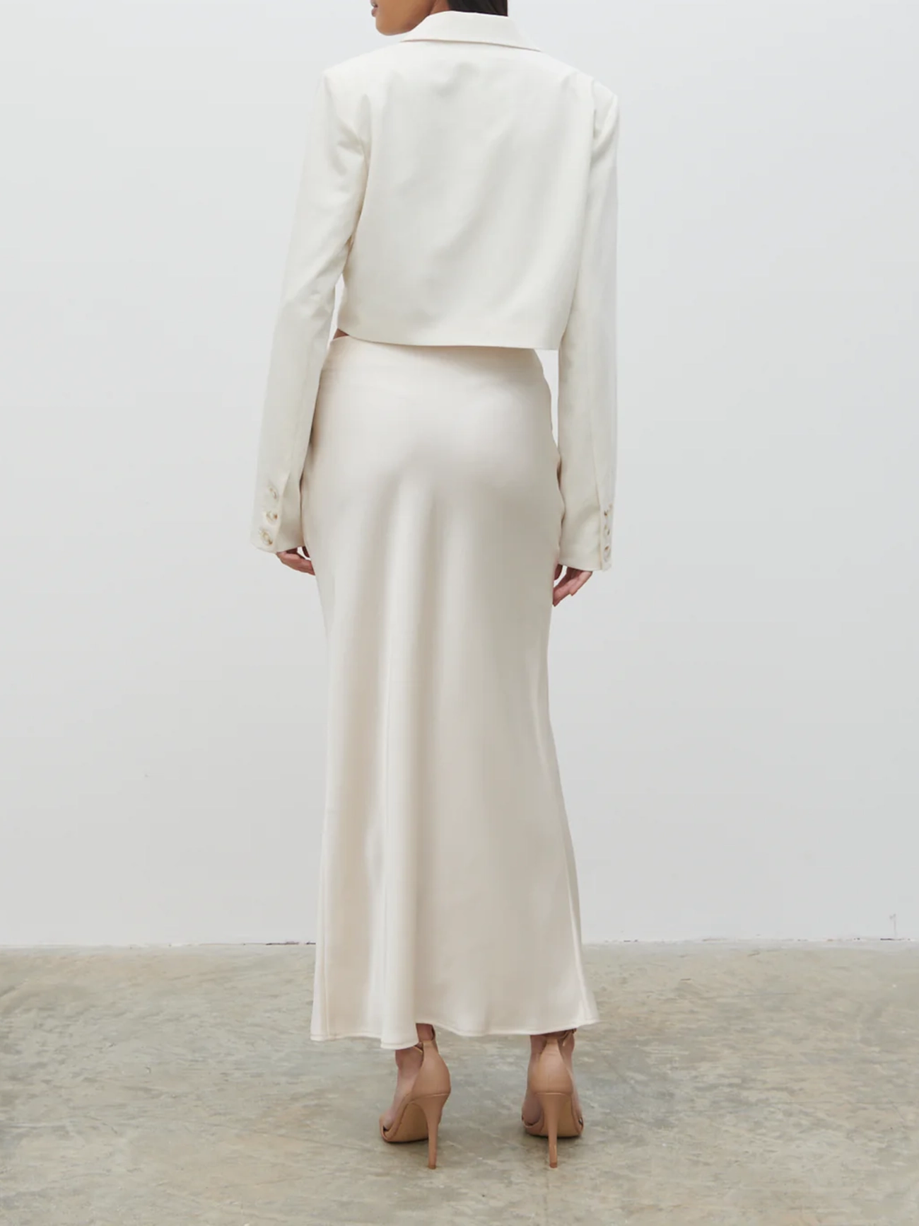 Satin Maxi Skirt