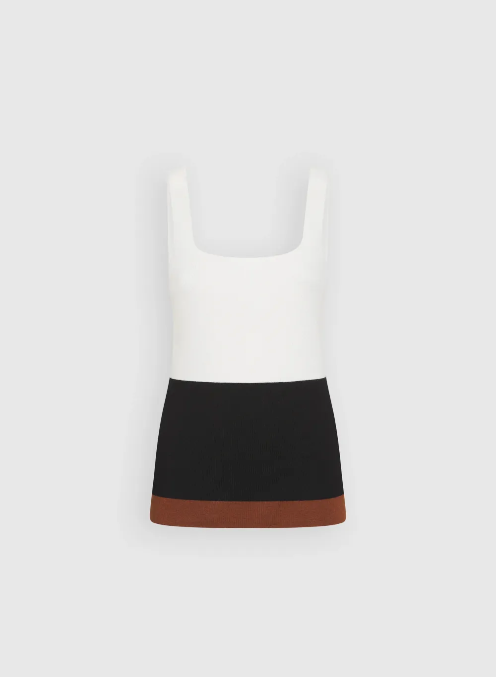 Color-Block Knit Vest