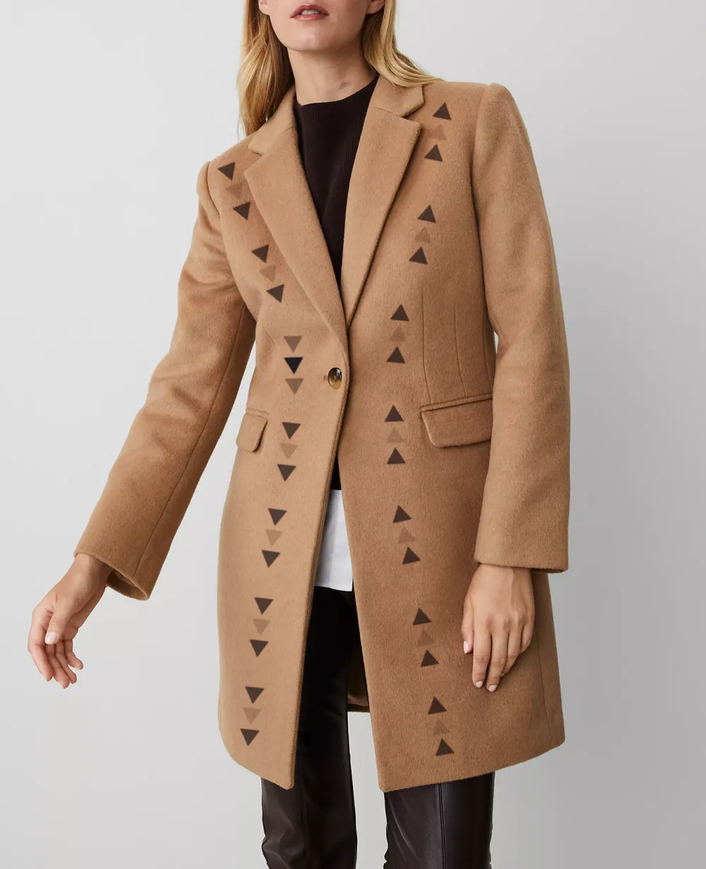 Petite Chesterfield Coat