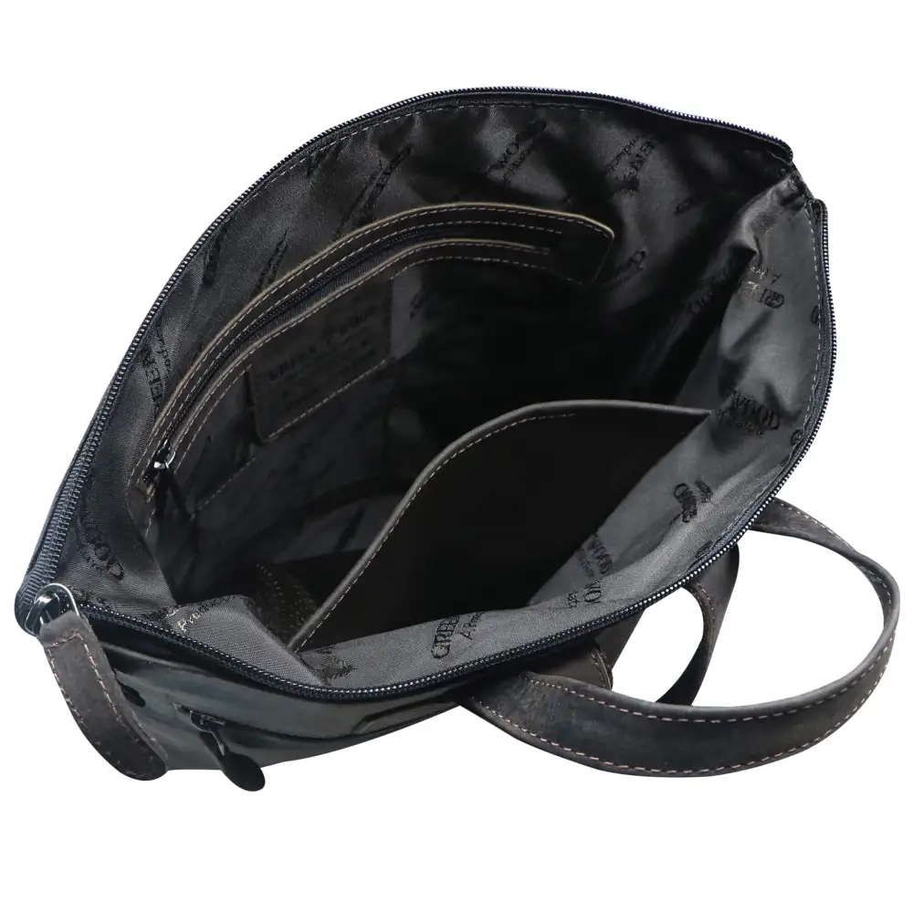 Structured A4 Leather Backpack