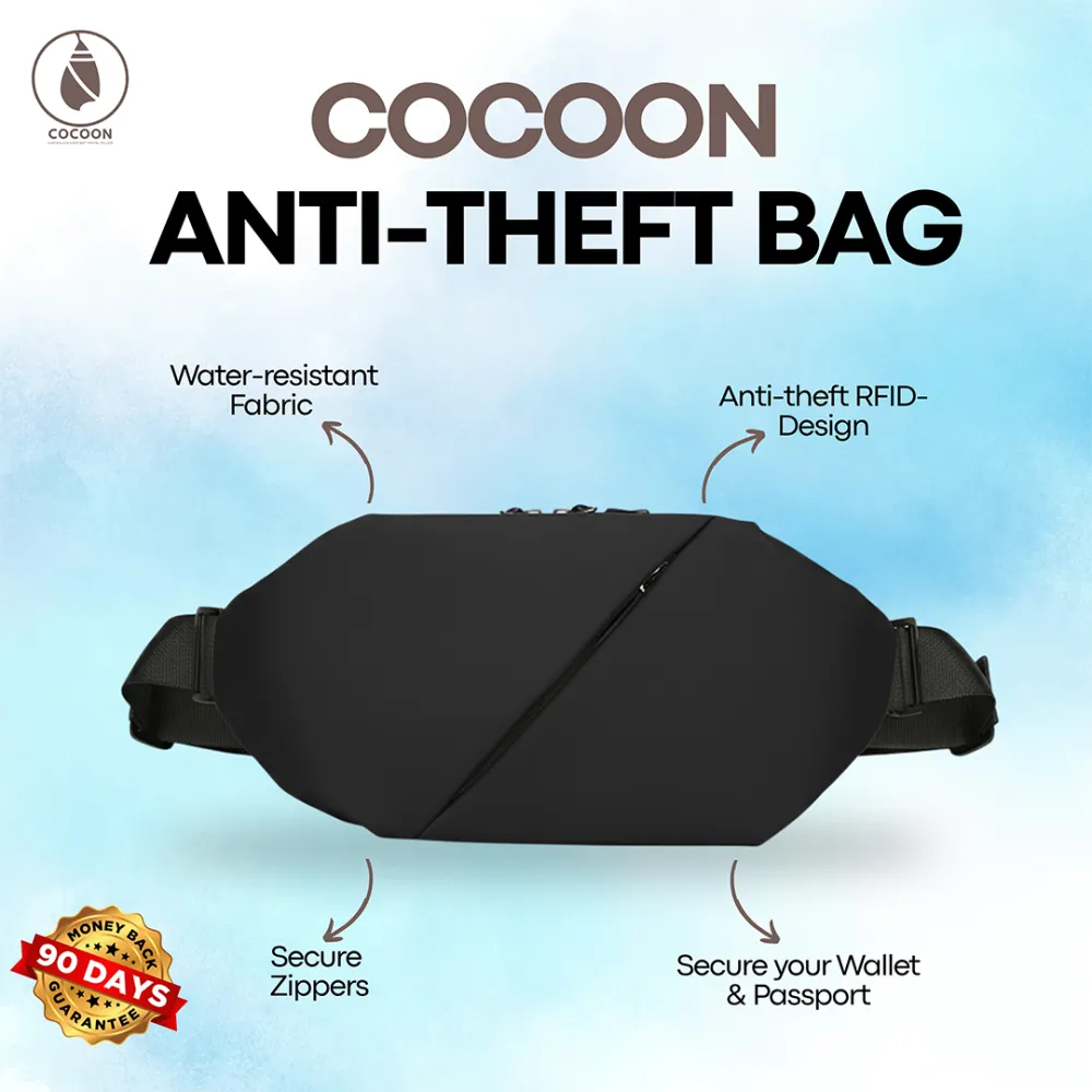 Anti-Theft Crossbody Bag