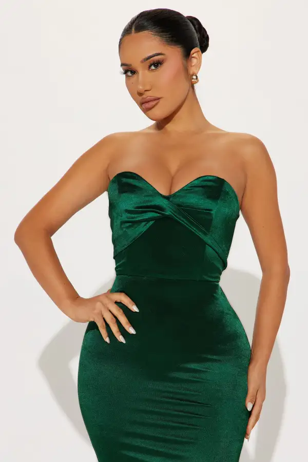 Missy Midi Dress - Emerald