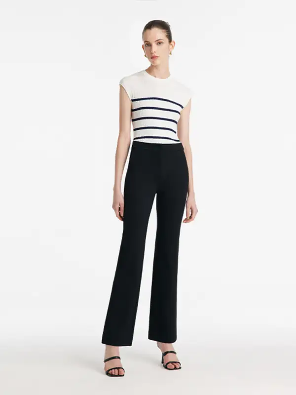 Slim Micro-Flared Women Pants