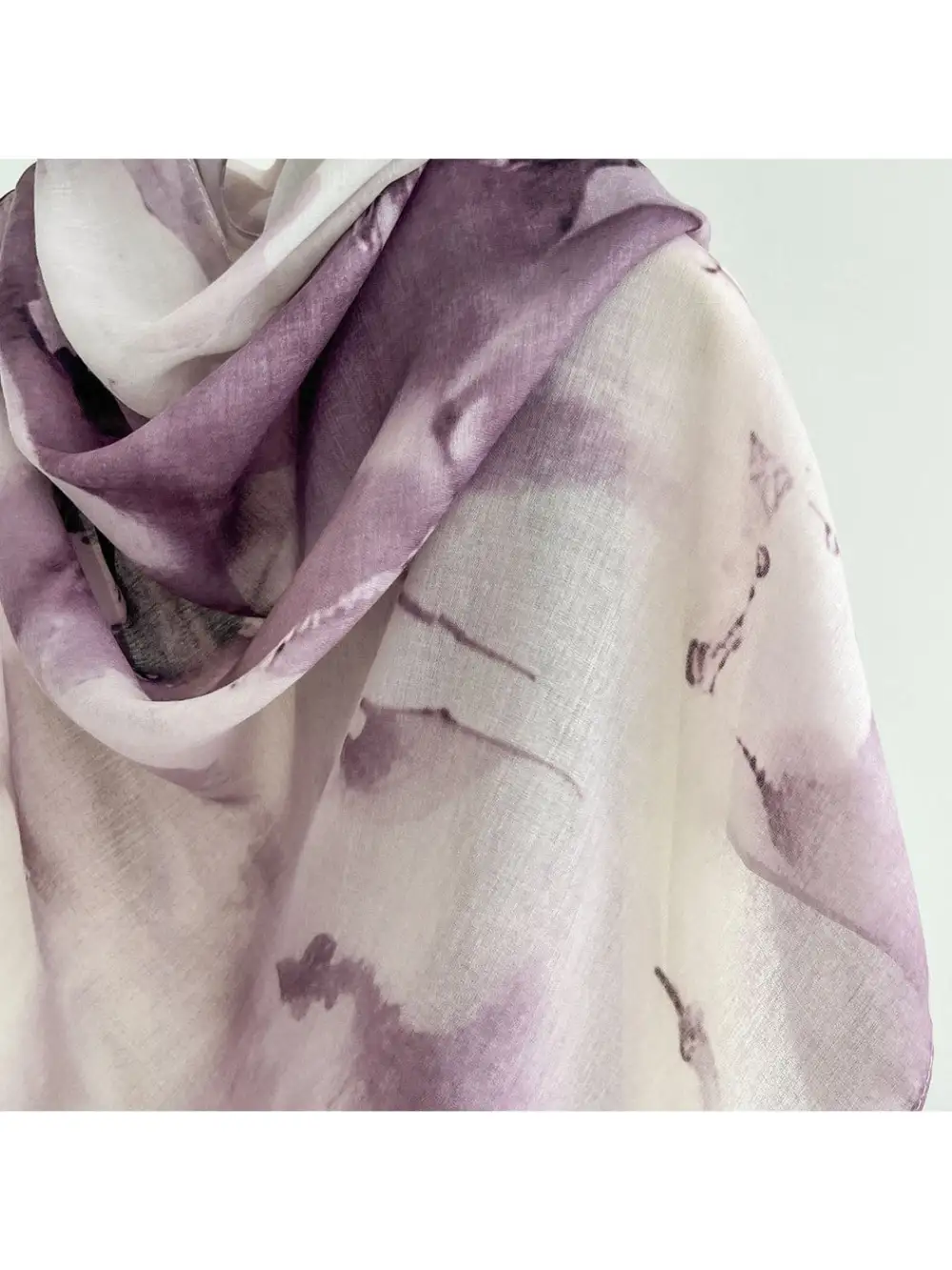 Abstract Print Summer Wrap Scarf