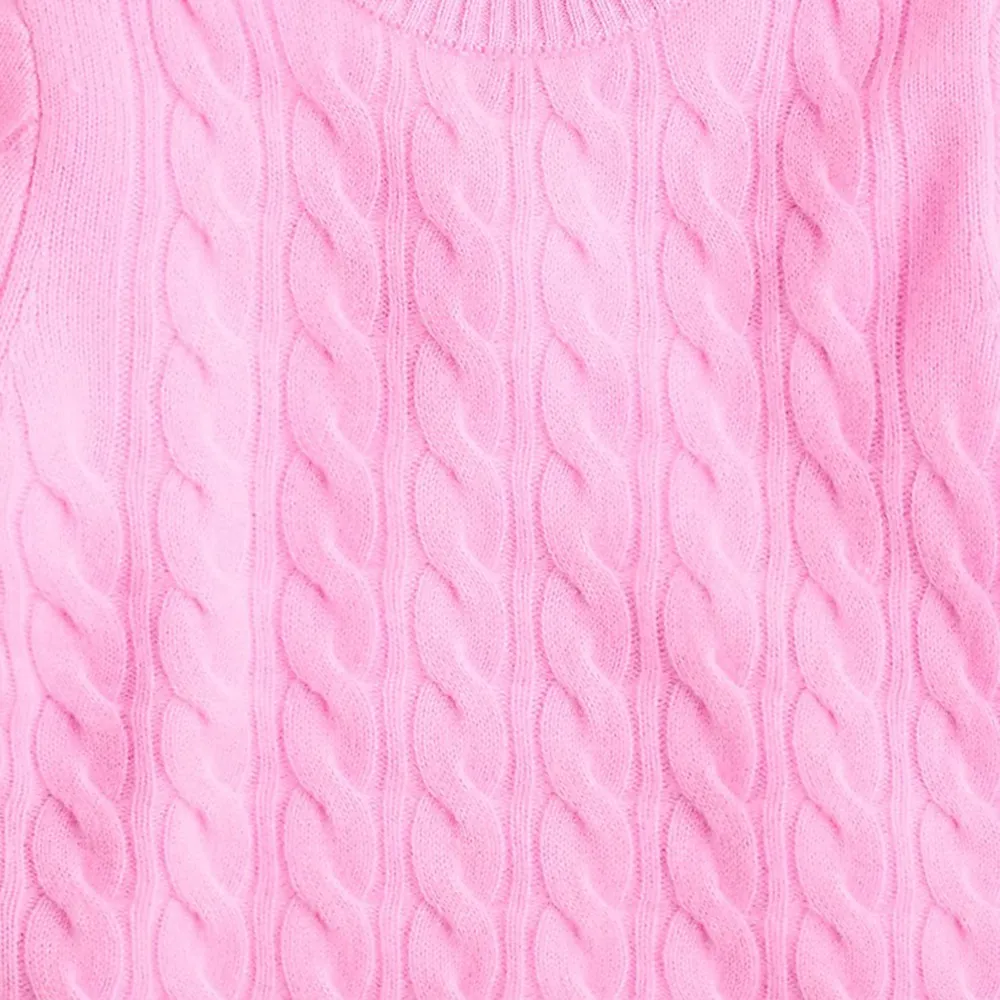 Cashmere Cable-Knit T-Shirts