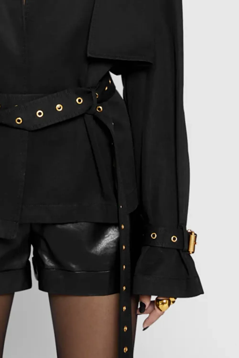 Deep V-Neck Jacket