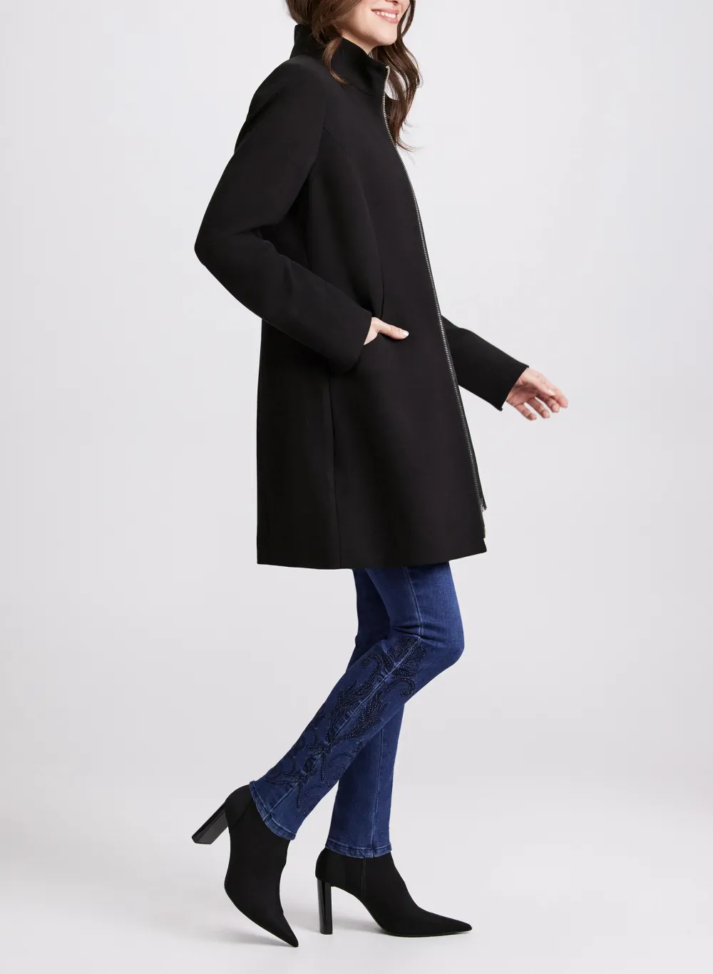 Long Women's Casual Coat
