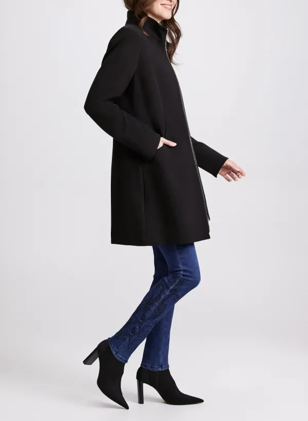 Long Women's Casual Coat