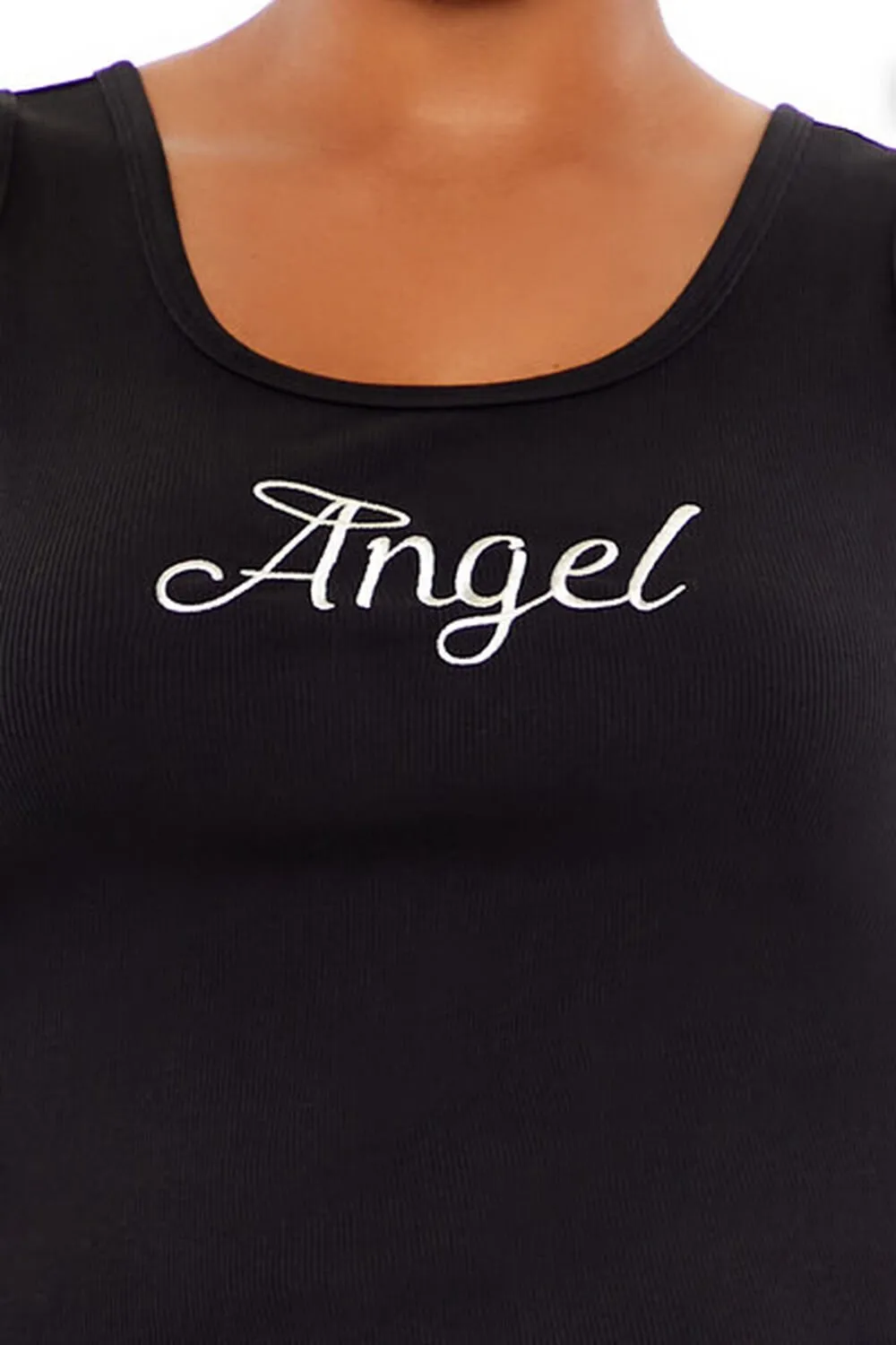 Plus Size Angel Devil Tank Top