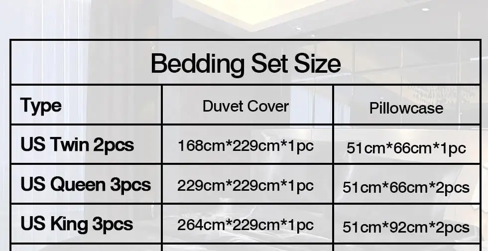 Luxury Satin Silk Duvet Cover 3 pcs Set