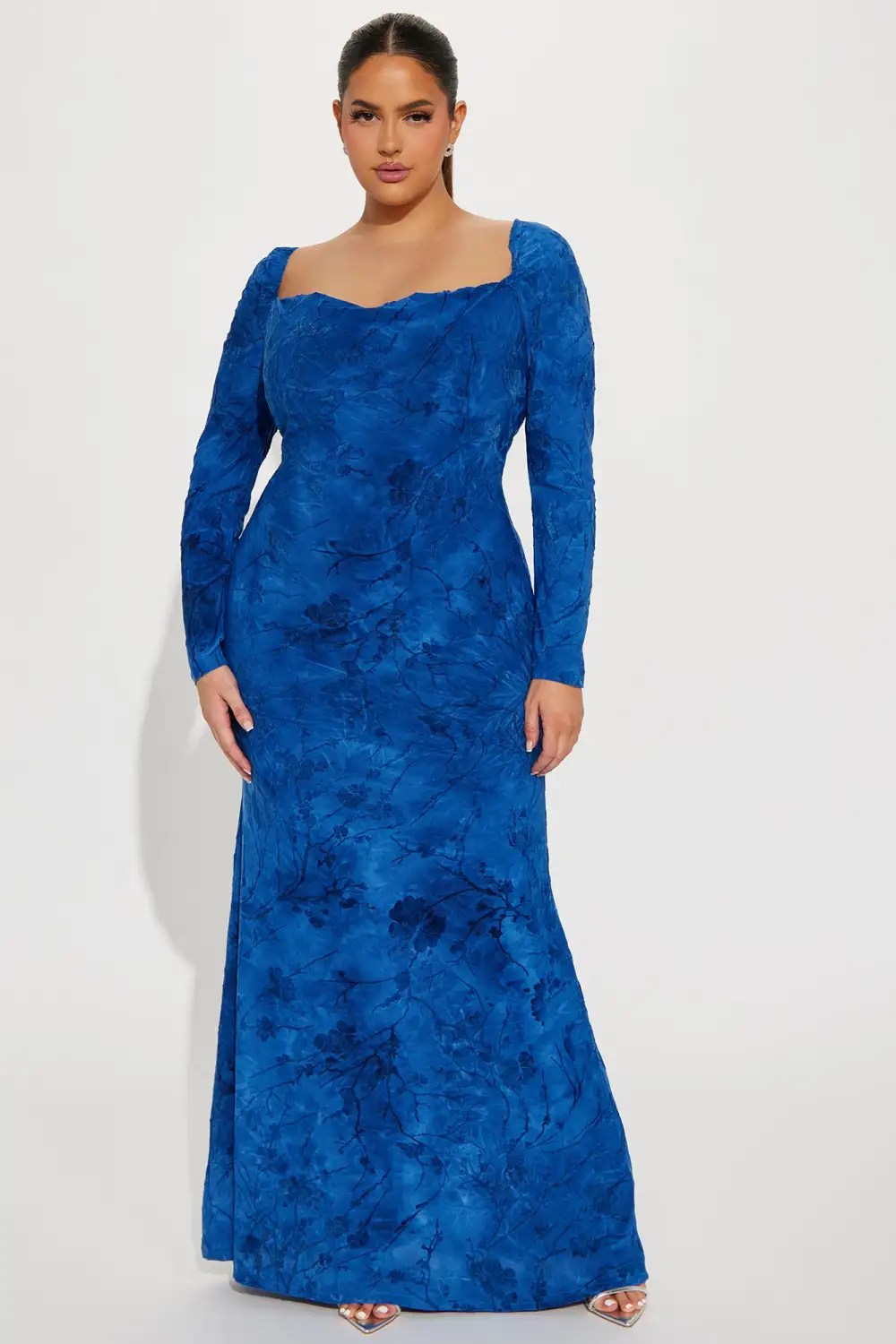 Leah Maxi Dress - Blue