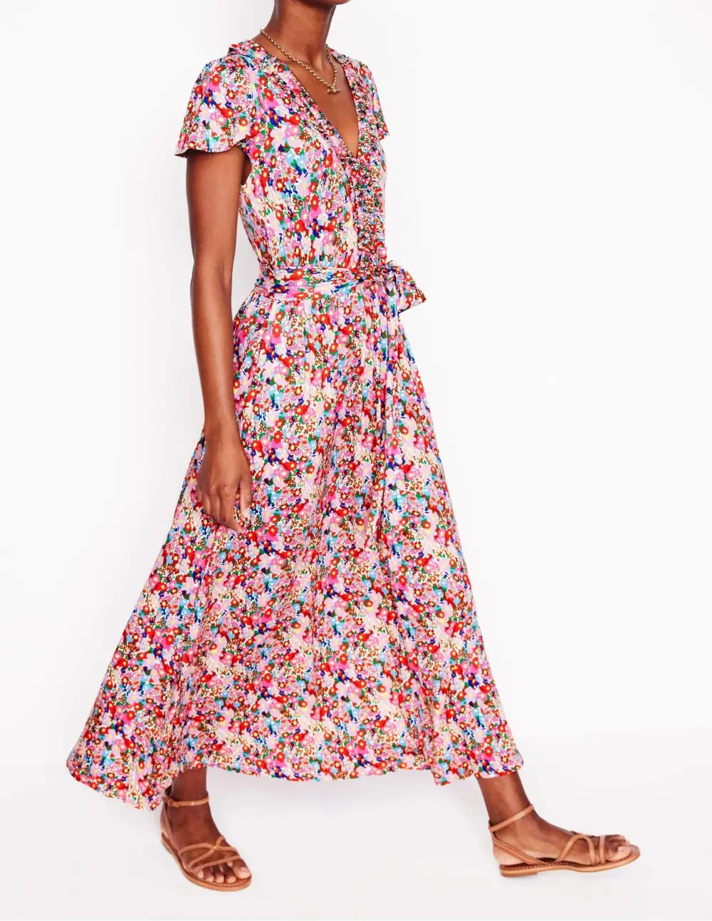 Nicola Jersey Tea Dress