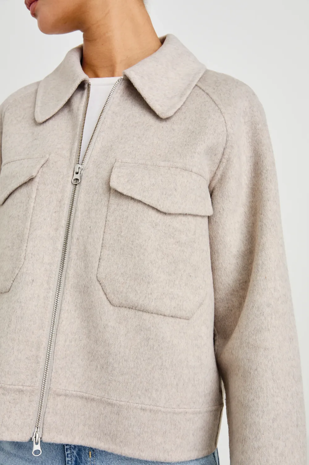 Classic Wool Aviation Jacket