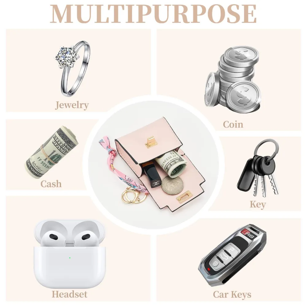 👜 Mini square bag pendant keychain