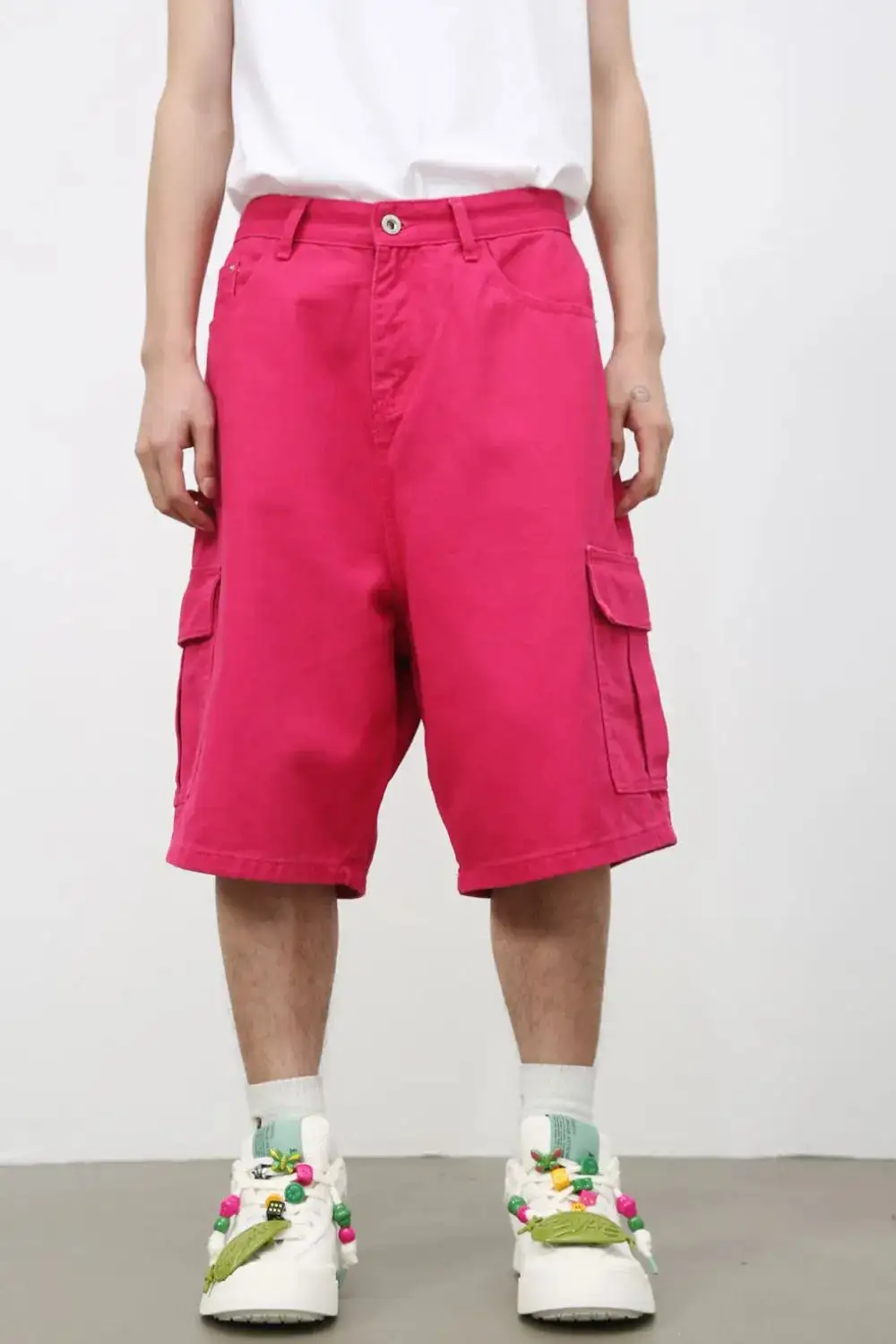 Modern Utility Cotton Blend Casual Shorts