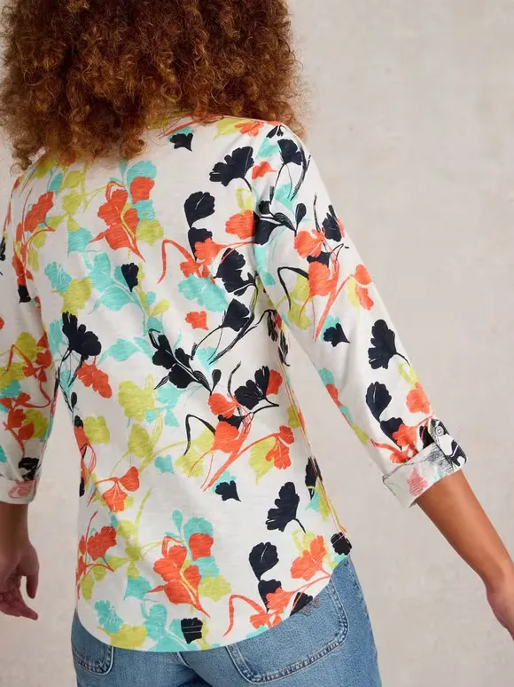 Mid Sleeve Jersey Shirt