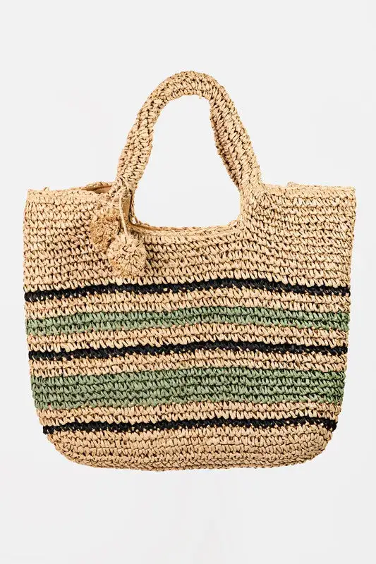 Refined Woven Tote Bag
