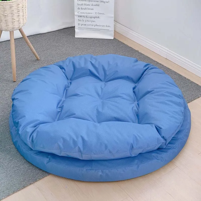 Waterproof Oxford Fabric Round Large Dog Bed