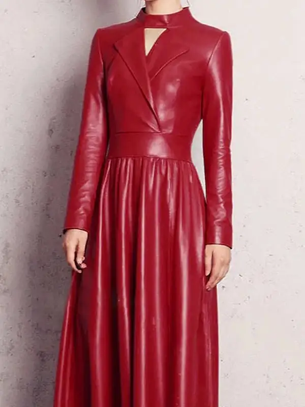 Hollow Long Neck Maxi Dress