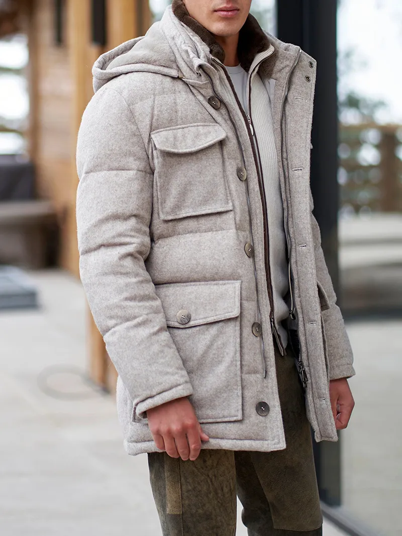 Men's Casual Oversized Coat Jacket