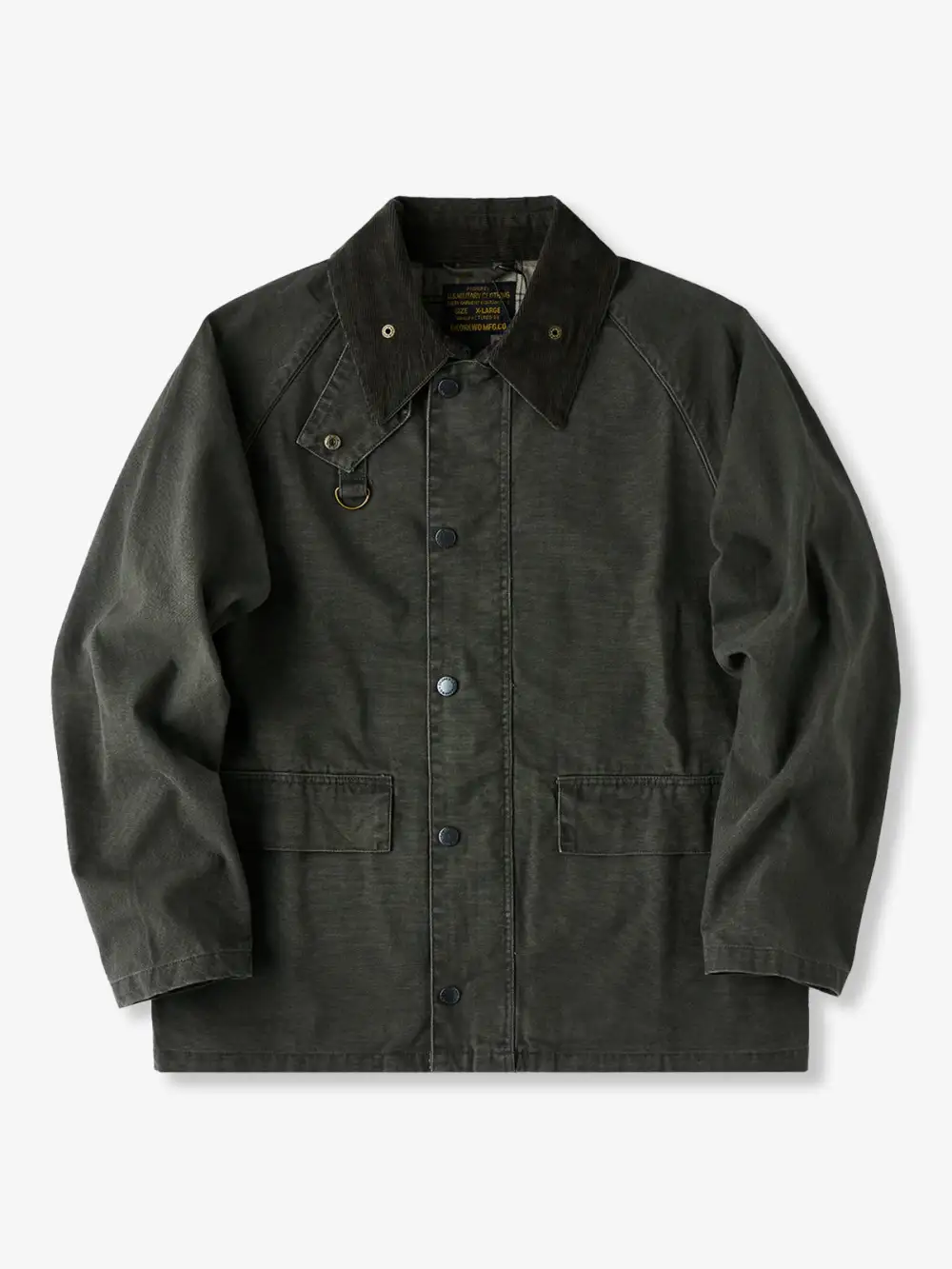 Men'S Corduroy Canvas Work Jacket