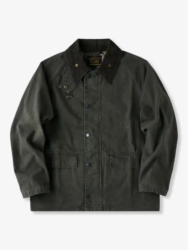 Men'S Corduroy Canvas Work Jacket