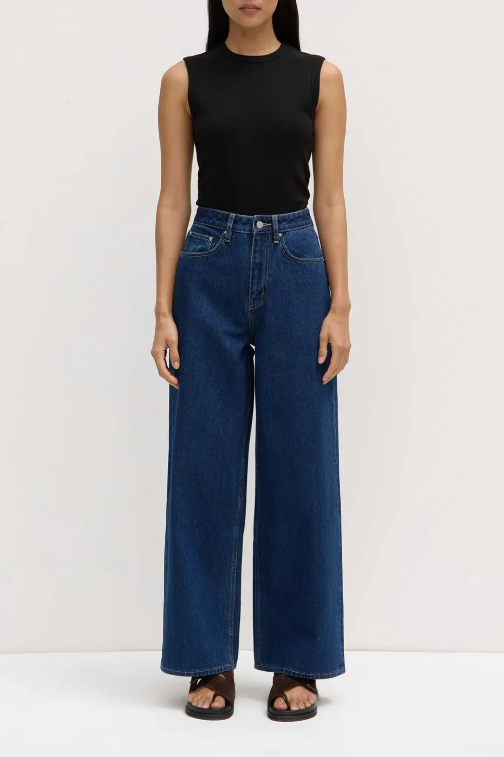 Cotton Five Pocket Jeans