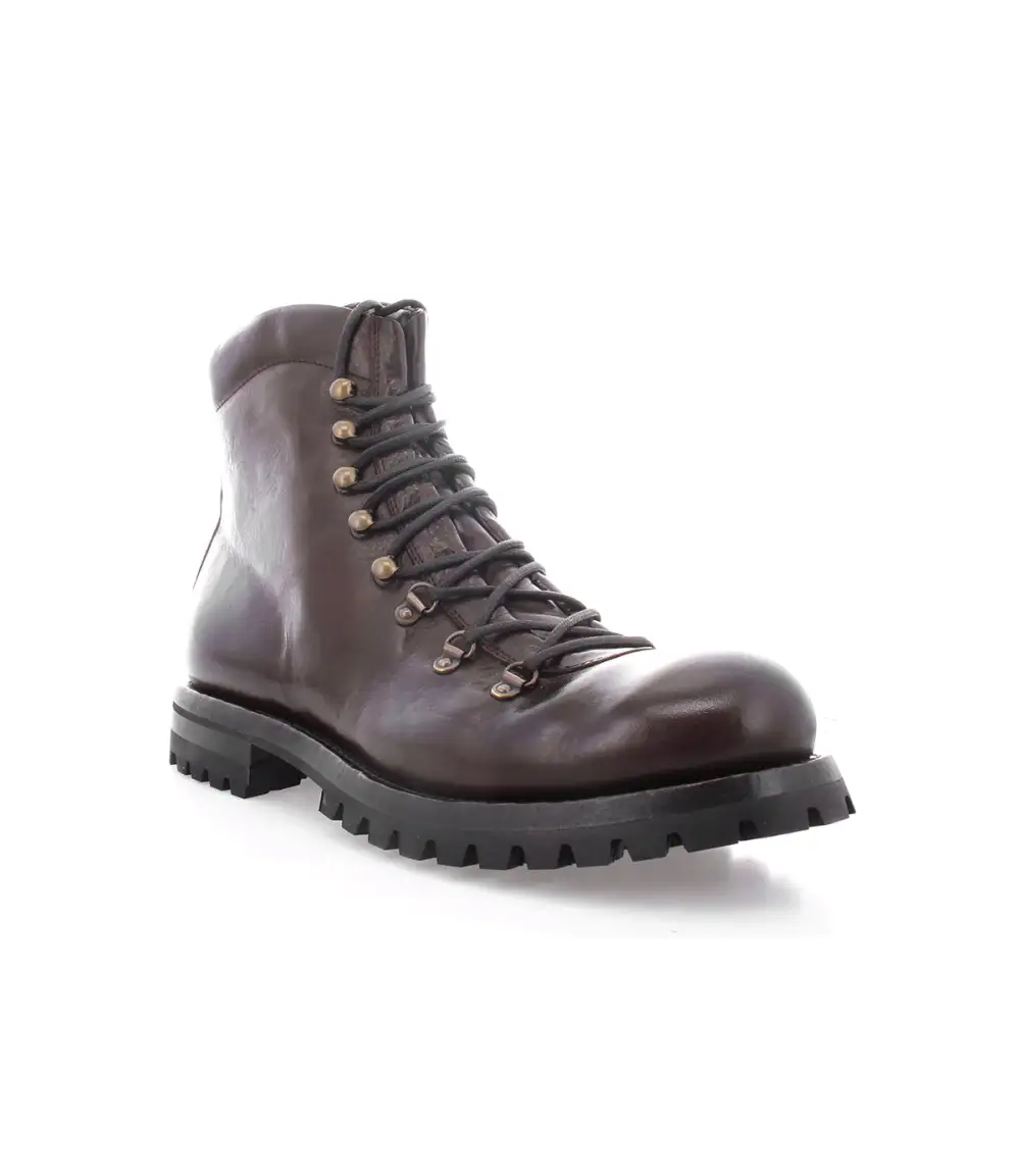 Lace-Up Rubber-Sole Combat Boots
