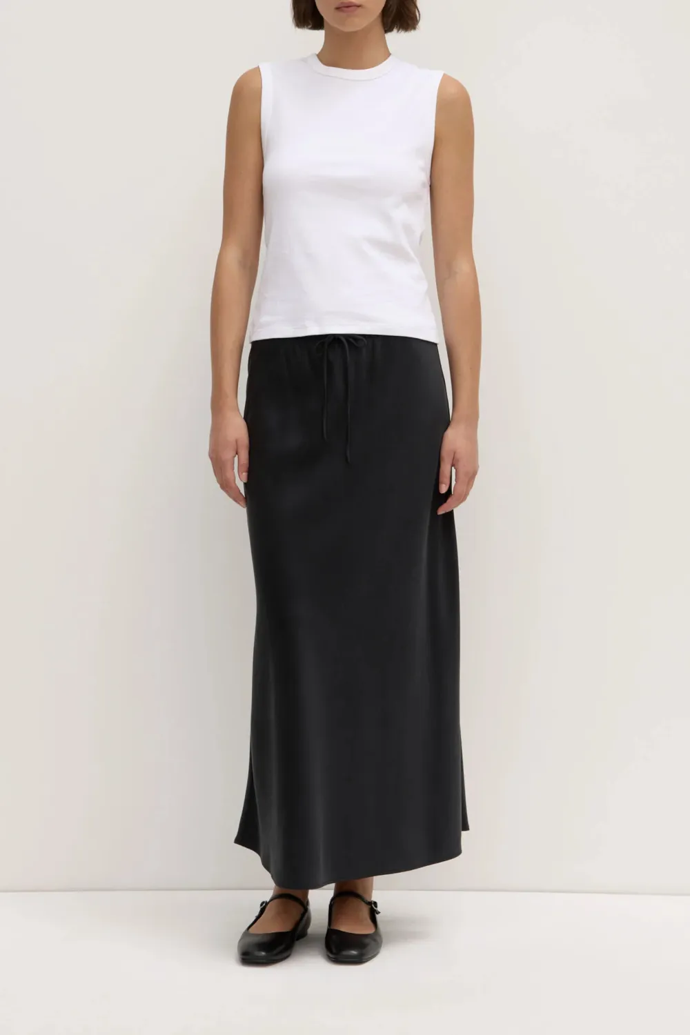 Long A-Line Skirt