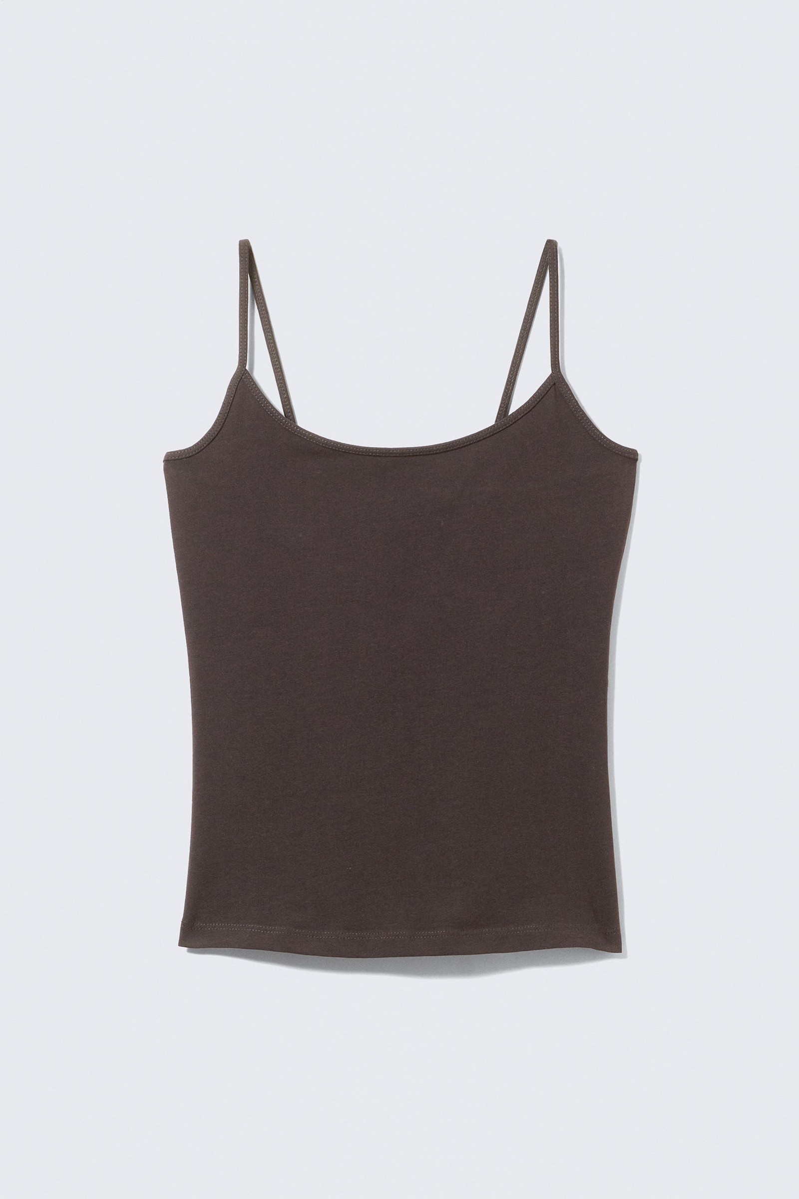 Scoop Neck Spaghetti Strap Cami