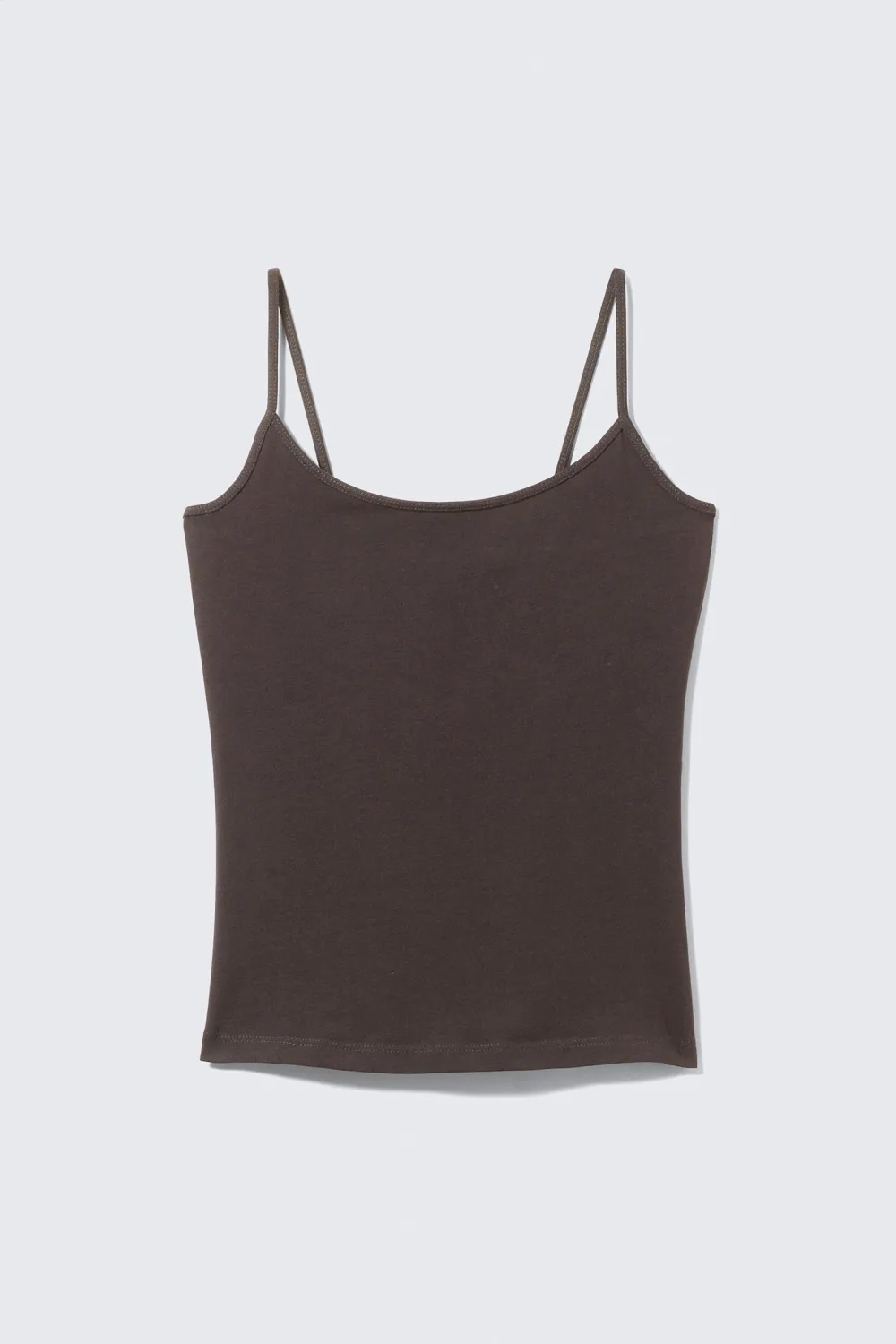 Scoop Neck Spaghetti Strap Cami