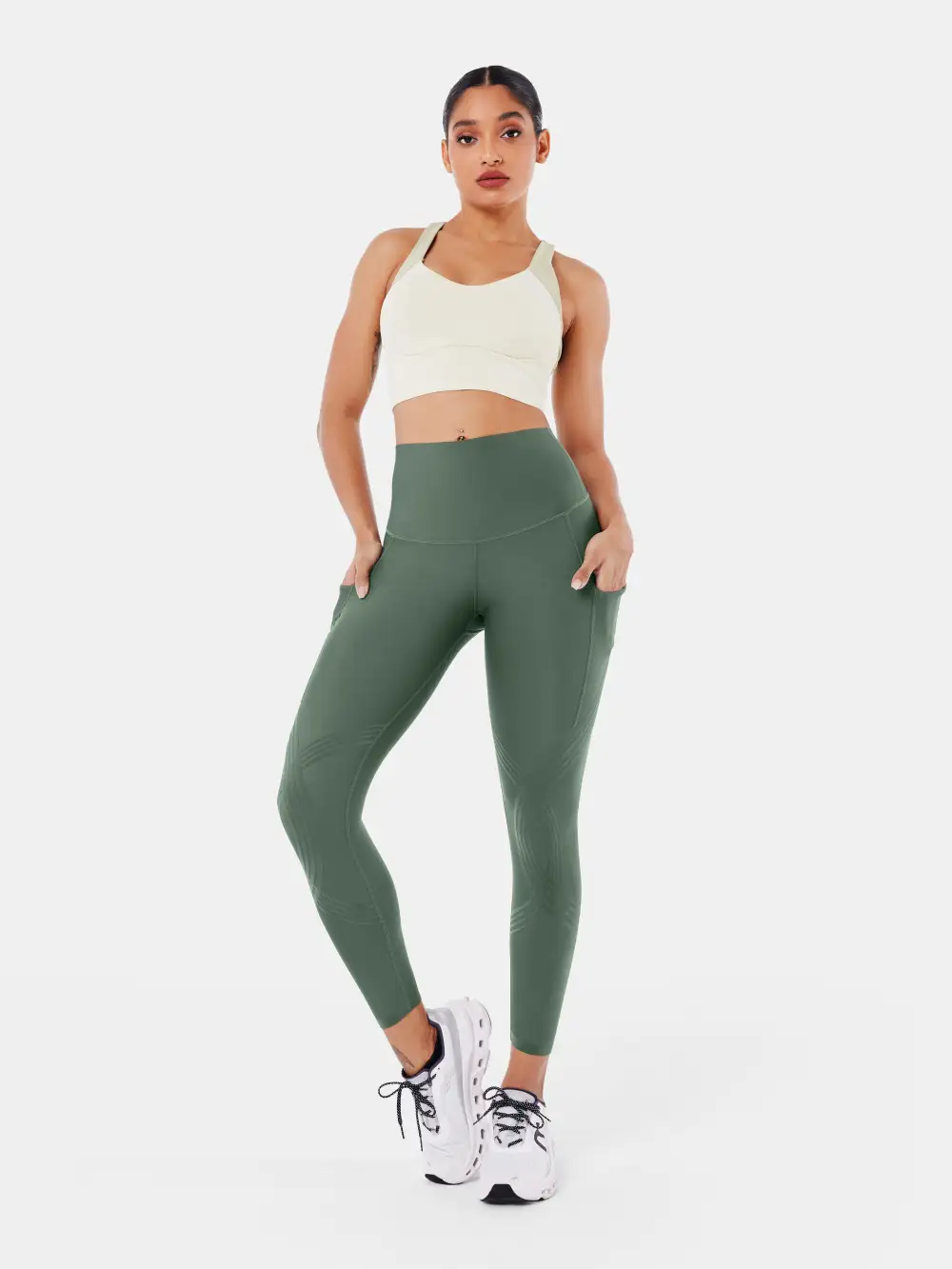 Body Sculpt Side Pocket 7/8 Leggings