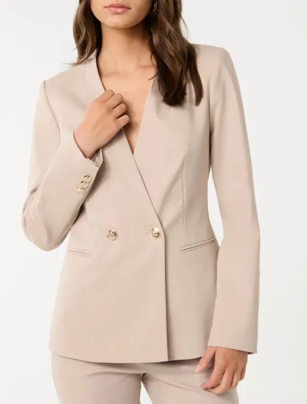 Double-Breasted Blazer