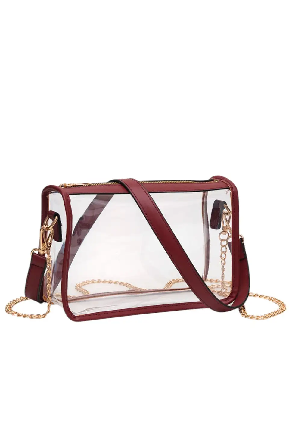 Rectangle Stadium Crossbody Bag