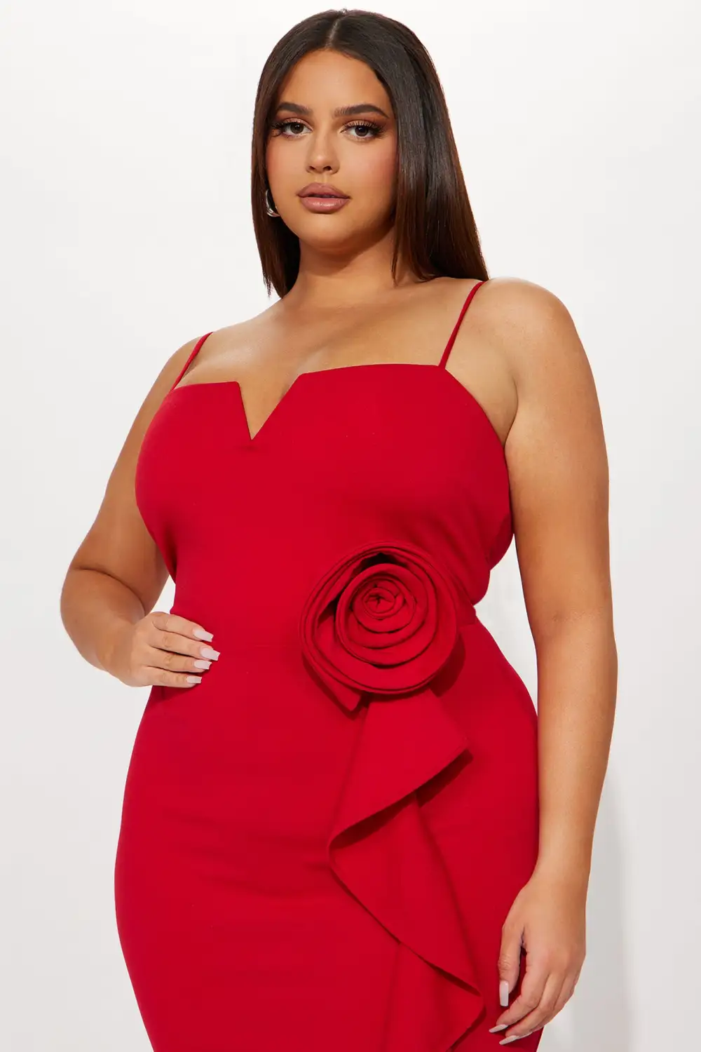 Hotter Than Salsa Maxi Dress - Red