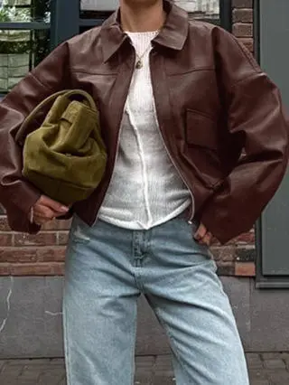 Premium Vintage Pilot Bomber Jacket