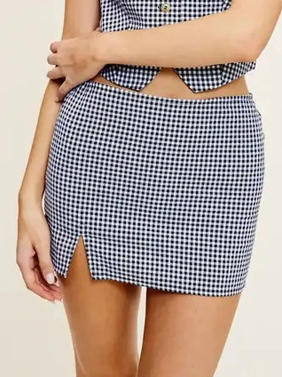 Women's Gingham Mimi Skirts