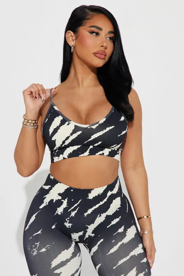 Hot Girl Active Set - Black/combo