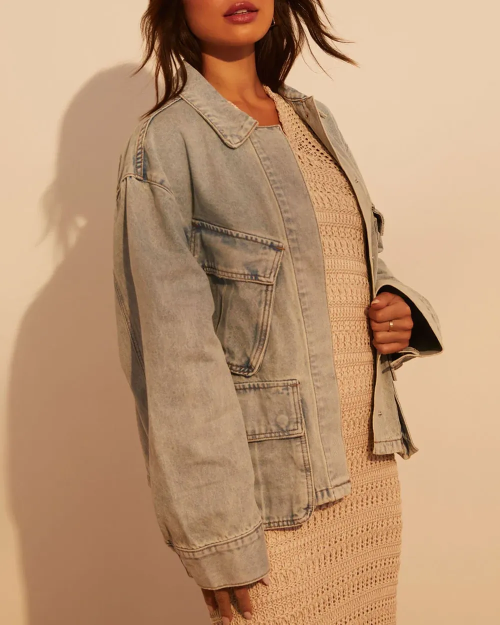 Light Wash Denim Jacket
