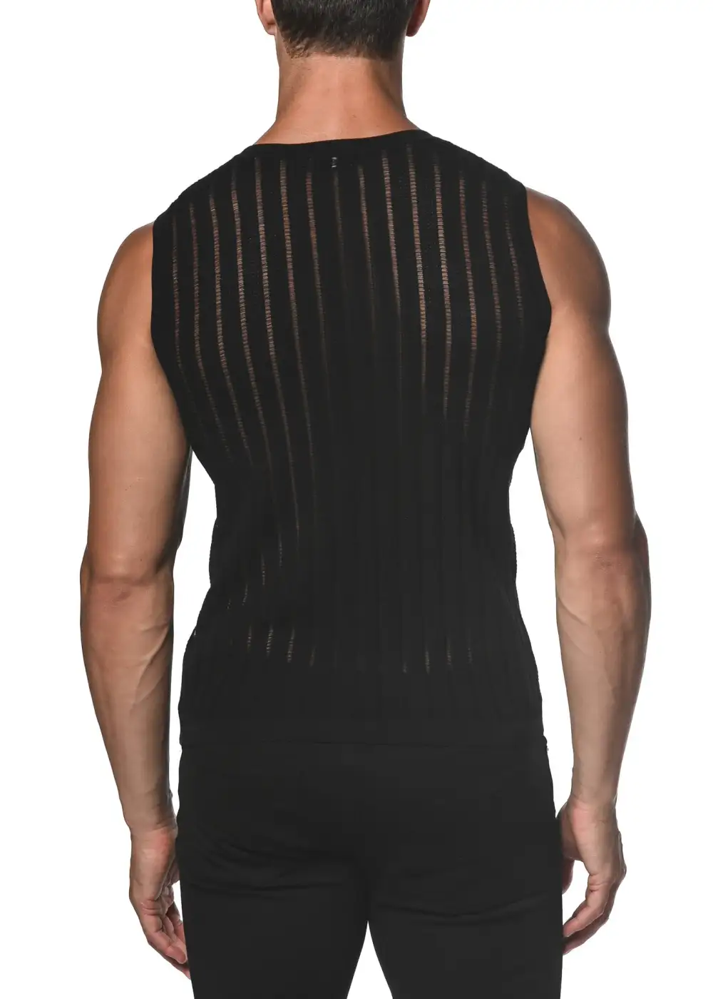Effortless Open Knit Vest